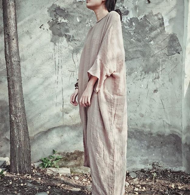 Batwing Sleeeve Gown Pullover Women Johnature 2569505 - Tokyo Fashion