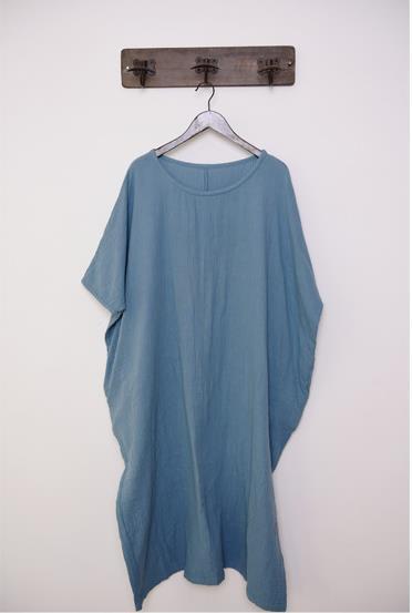 Casual Cotton Maxi Dress Women Johnature 1246506 - Tokyo Fashion