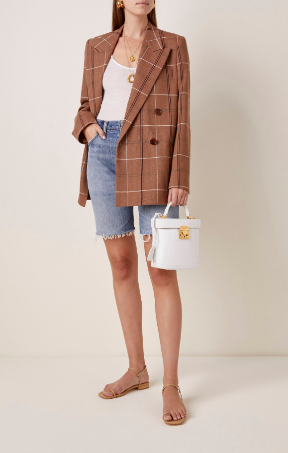 Benchley Croc-Effect Top Griff Tasche